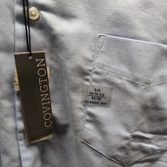 Men’s Casual Button Up Long Sleeve Shirt Size 14,5 in Excellent Used - Picture 5 of 5